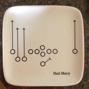 EUC Set of 4 football playbook plates